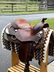 Beautiful Bobs Custom Reining Saddle